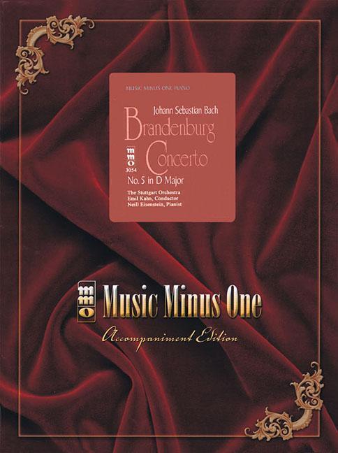 Cover: 9781596150485 | Brandenburg Concerto No. 5 in D Major, BWV1050 | Music Minus One Piano