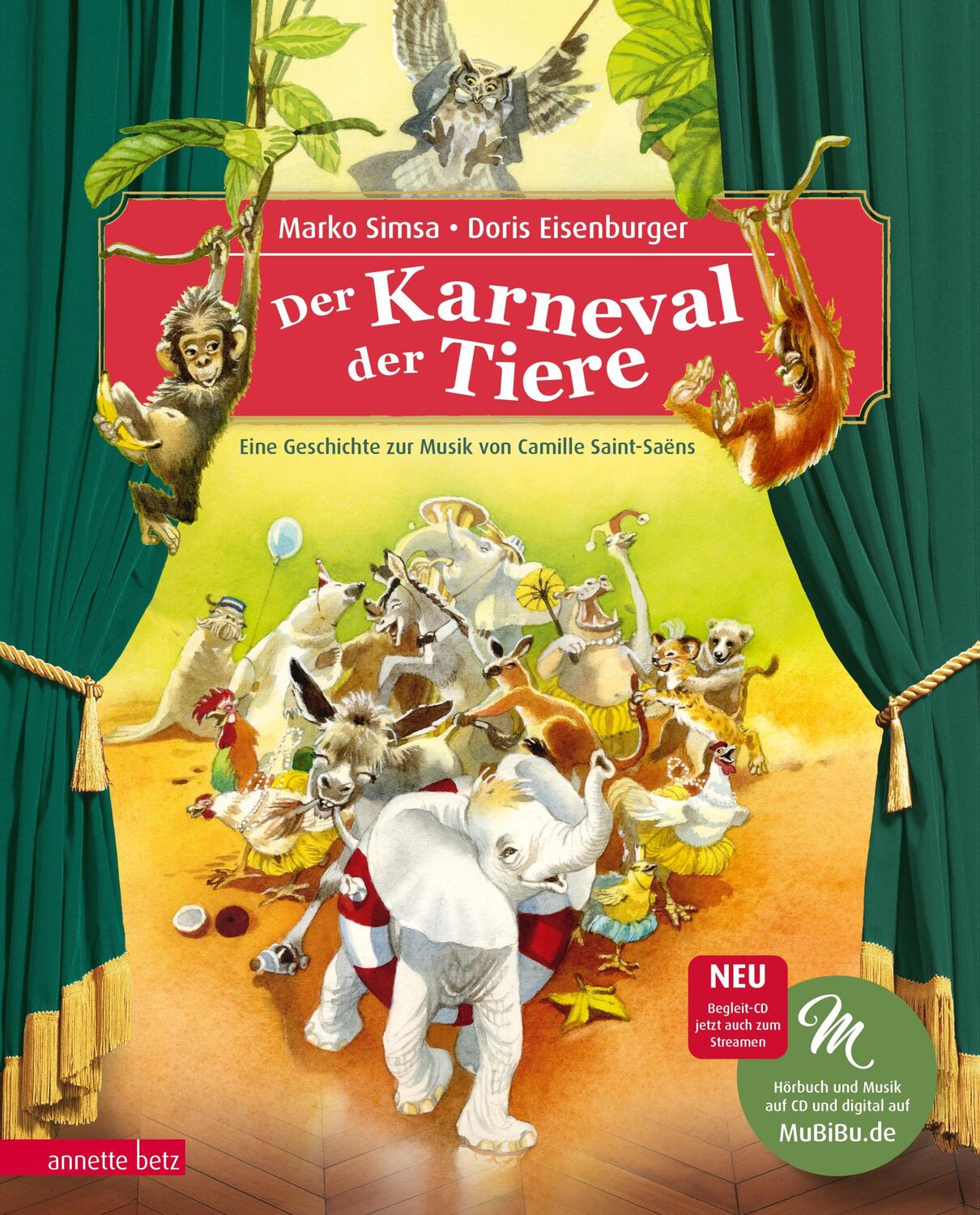 Cover: 9783219117424 | Der Karneval der Tiere. Mit CD | Marko Simsa | Buch | 32 S. | Deutsch