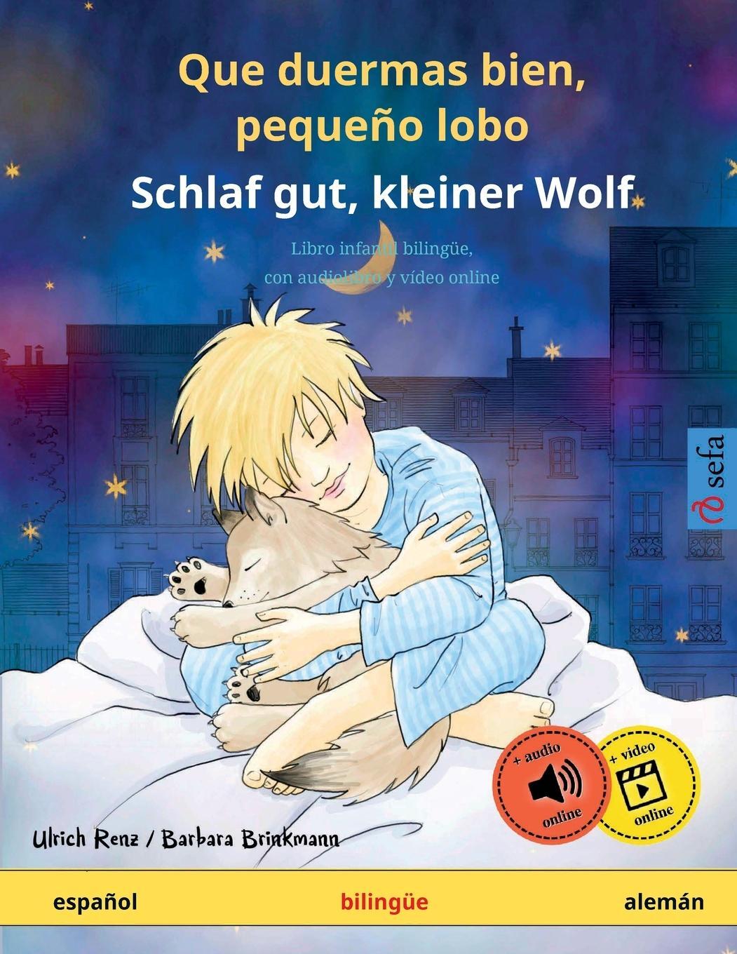 Cover: 9783739918211 | Que duermas bien, pequeño lobo - Schlaf gut, kleiner Wolf (español...