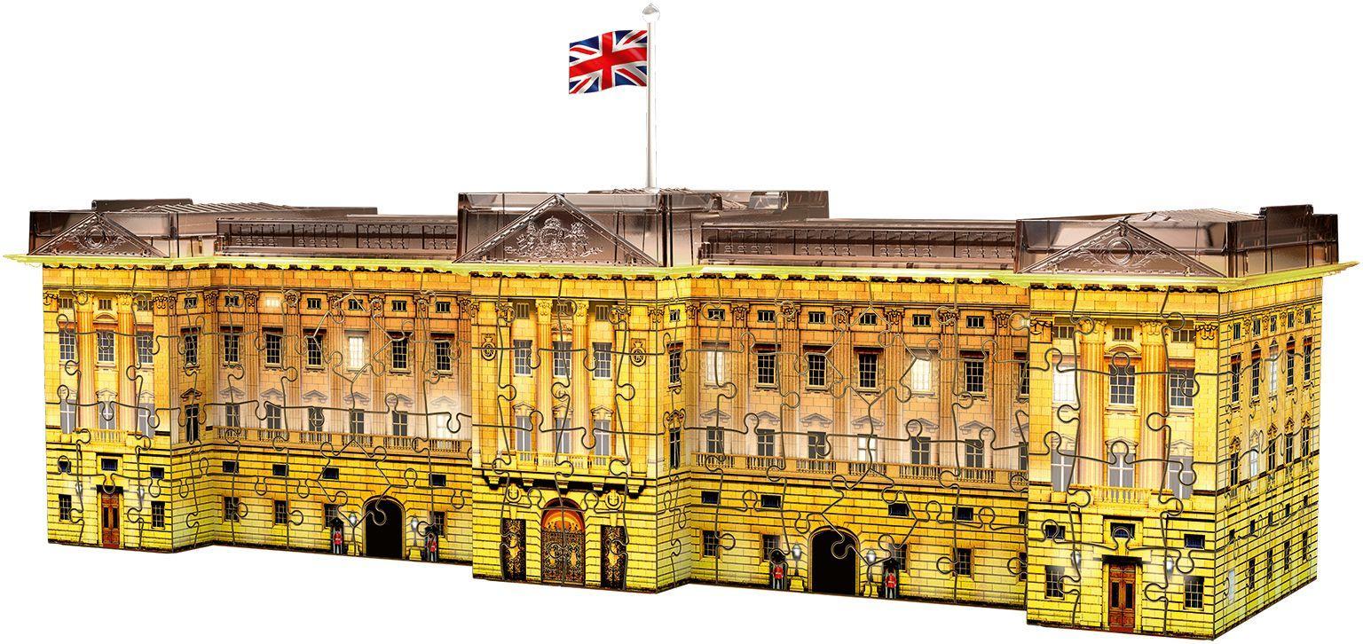 Bild: 4005556125296 | Buckingham Palace bei Nacht - 3D-Puzzle 216 Teile | Spiel | 3D Puzzles