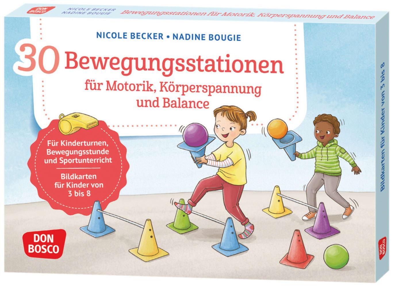 Cover: 4260694922620 | 30 Bewegungsstationen für Motorik, Körperspannung und Balance....