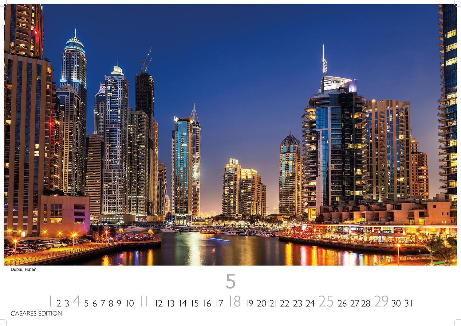 Bild: 9781835240885 | Dubai/Abu Dhabi 2025 L 35x50cm | Kalender | 14 S. | Deutsch | 2025