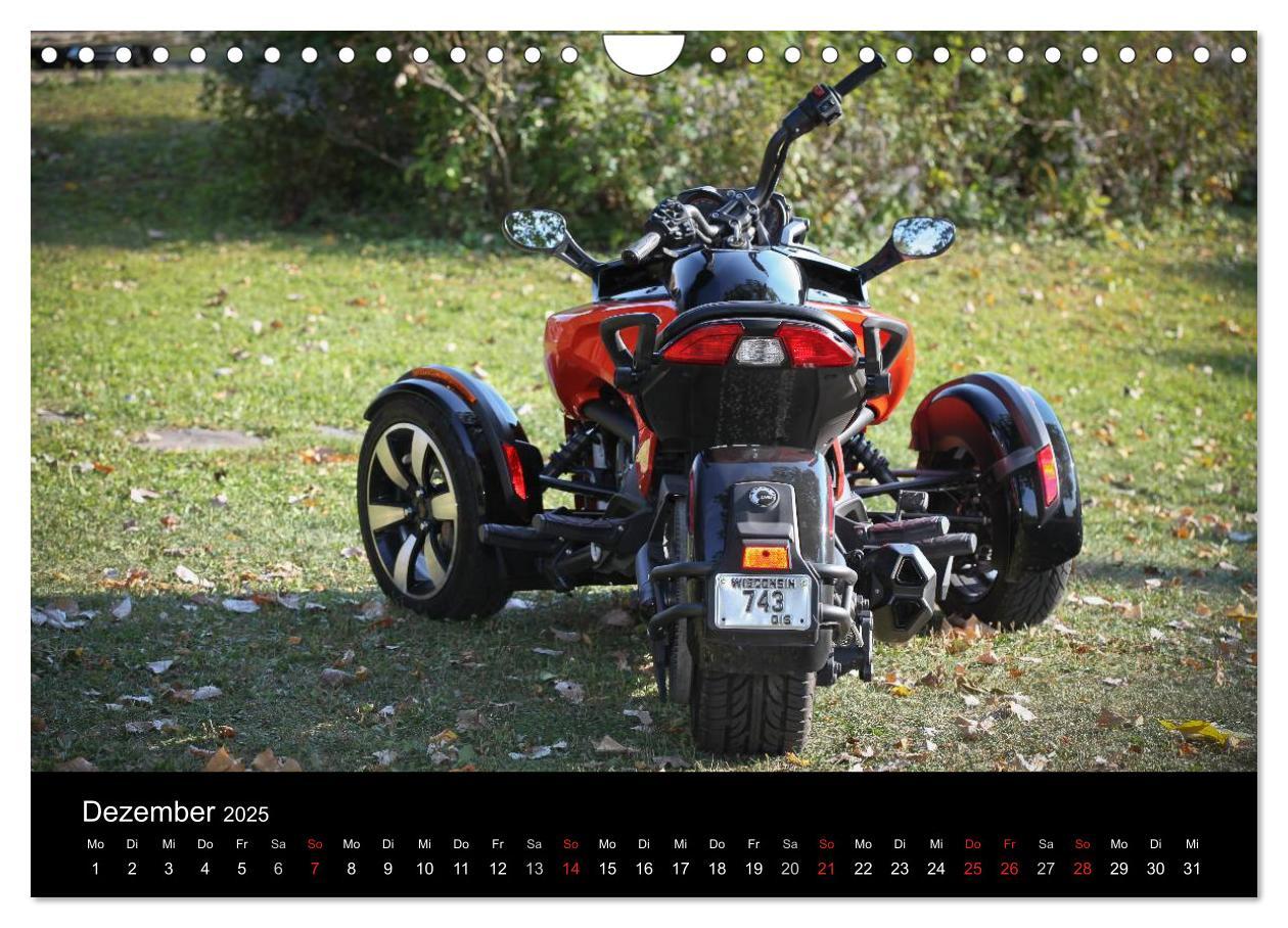 Bild: 9783435660438 | CanAm Spyder F3 (Wandkalender 2025 DIN A4 quer), CALVENDO...