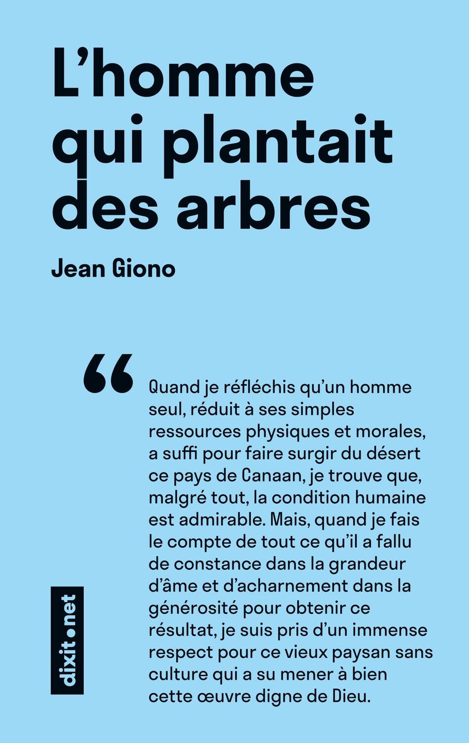 Cover: 9782381300047 | L'homme qui plantait des arbres | Jean Giono | Taschenbuch | Booklet