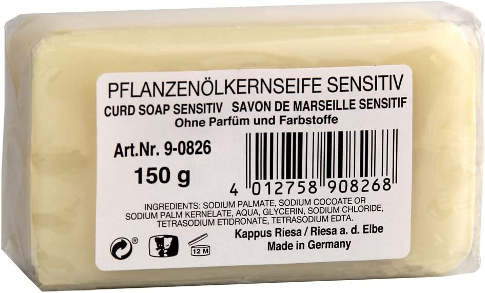 Cover: 4012758908268 | Corvus A600392 - Kappus Riesa, Pflanzenöl-Kernseife Sensitiv (ohne...