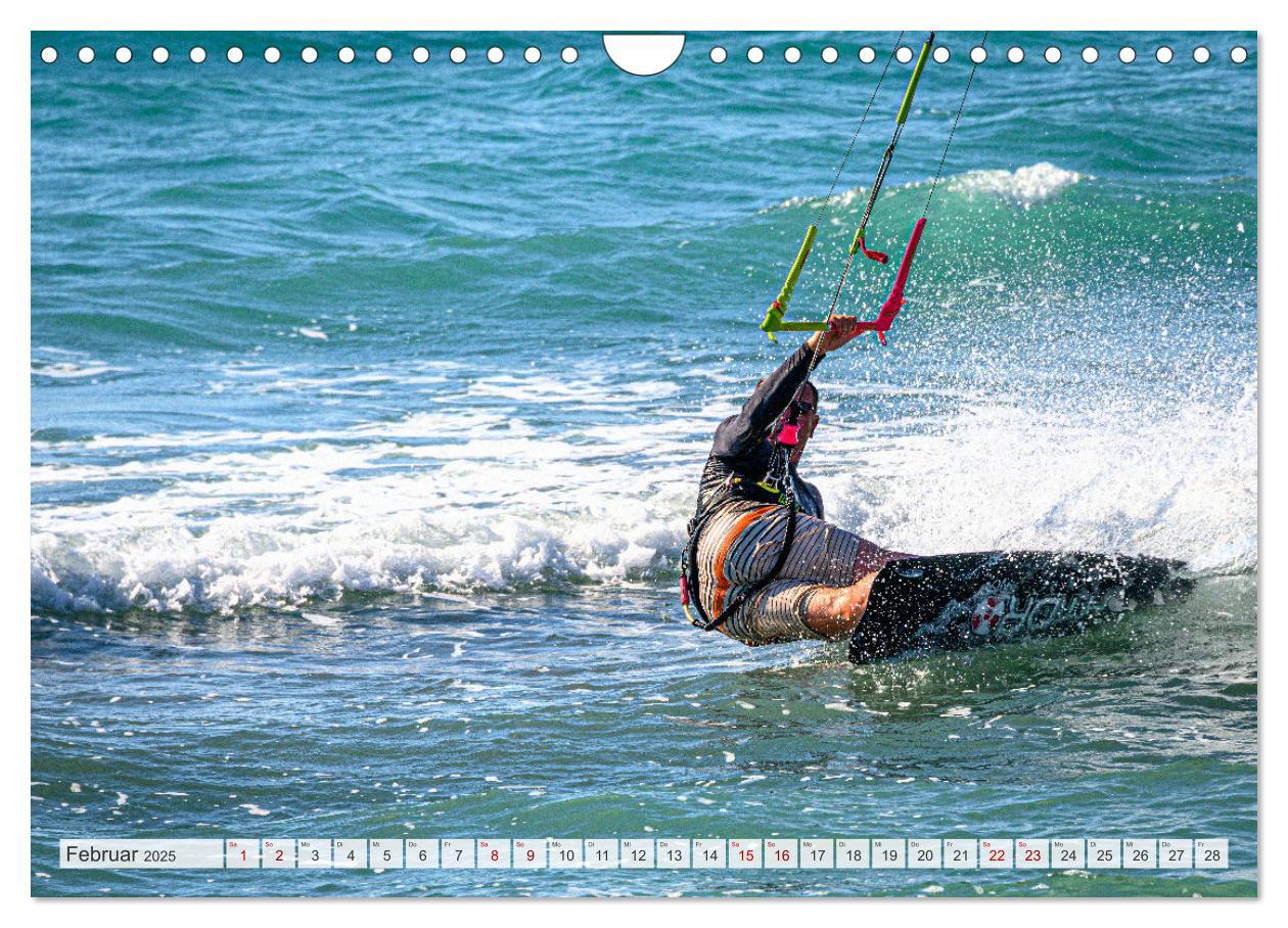 Bild: 9783435100859 | Faszination Kitesurfen (Wandkalender 2025 DIN A4 quer), CALVENDO...