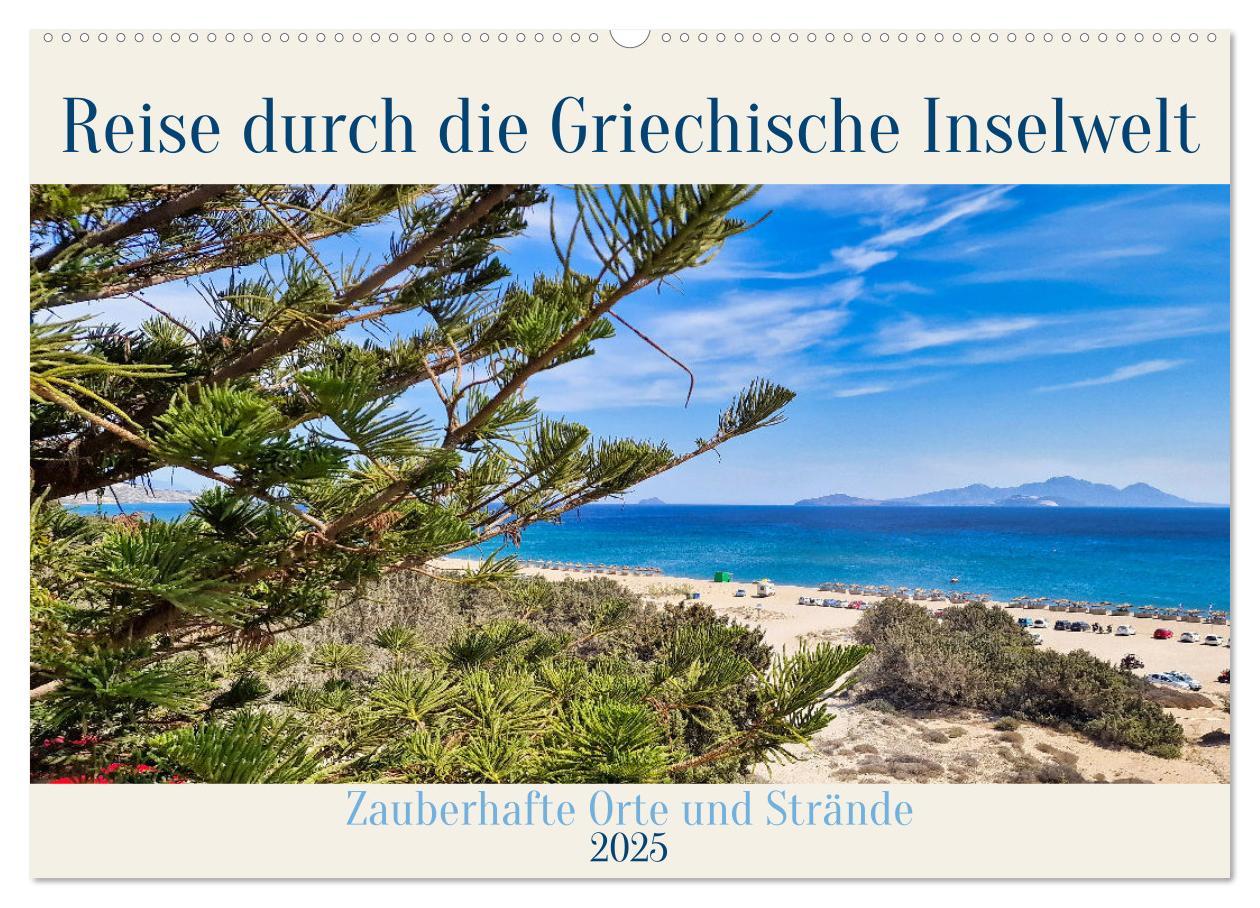 Cover: 9783457219942 | Reise durch die Griechische Inselwelt (Wandkalender 2025 DIN A2...