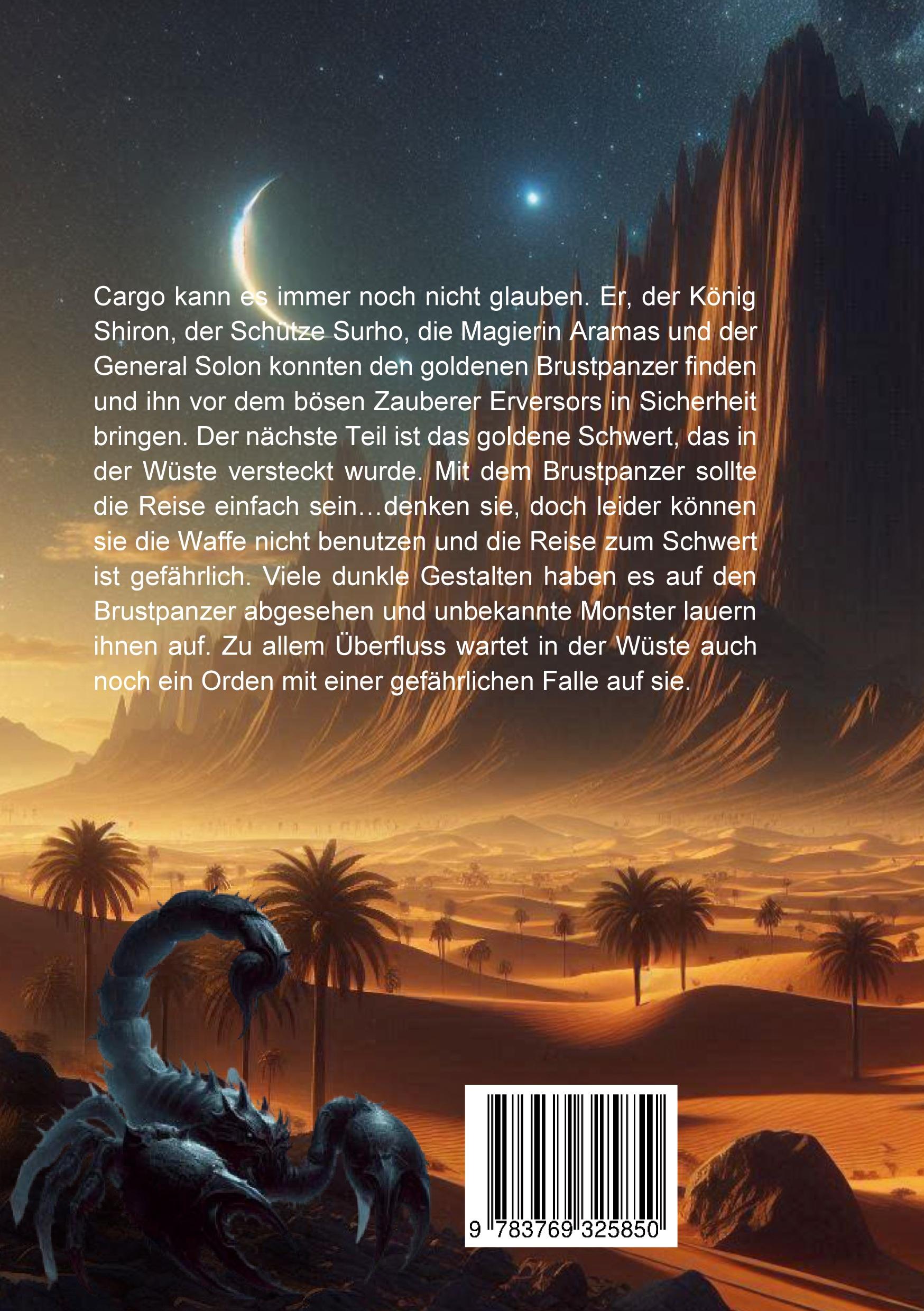 Rückseite: 9783769325850 | Die Goldene Rüstung | Der Orden des Schwertes | Julian Genser | Buch