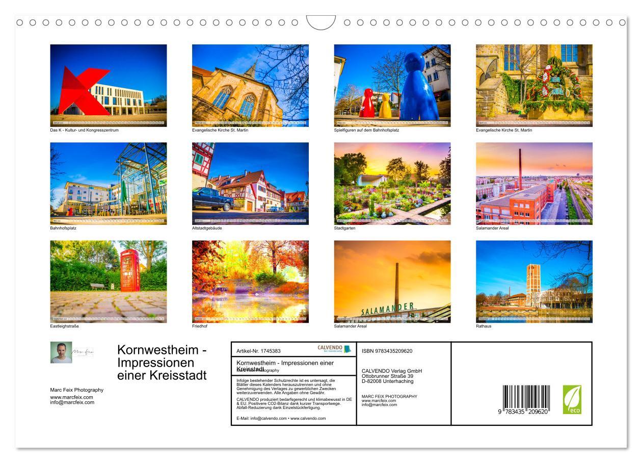 Bild: 9783435209620 | Kornwestheim - Impressionen einer Kreisstadt (Wandkalender 2025 DIN...