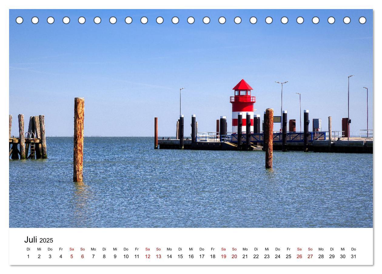 Bild: 9783435017102 | Föhr - Friesische Karibik (Tischkalender 2025 DIN A5 quer),...