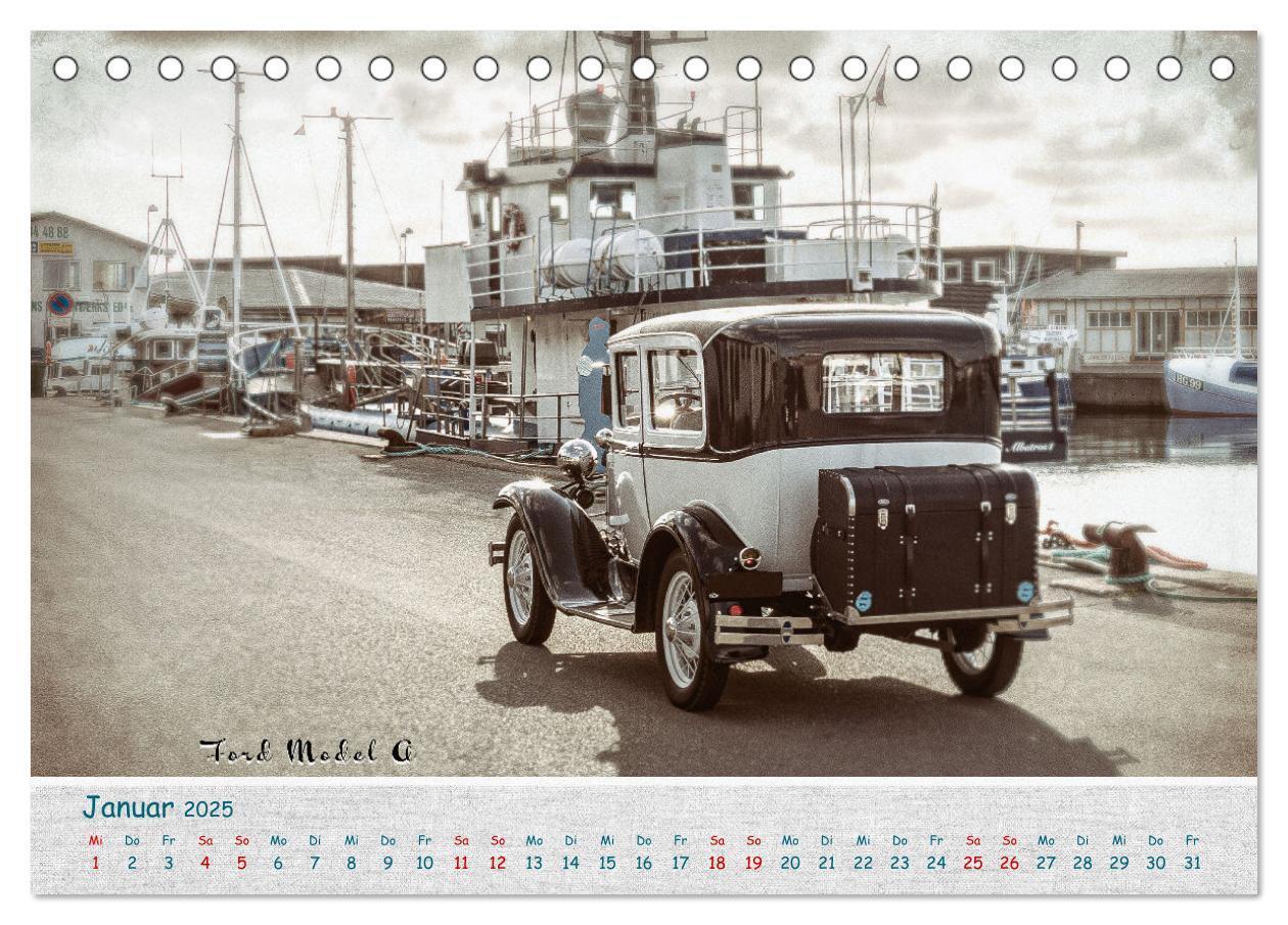 Bild: 9783435010288 | Oldtimer, die neuen ALTEN (Tischkalender 2025 DIN A5 quer),...