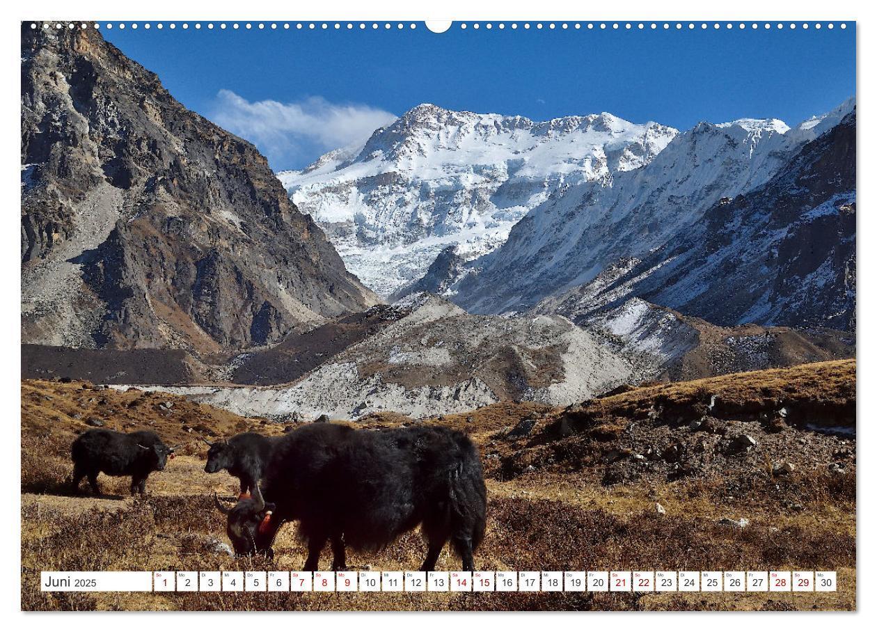 Bild: 9783383878190 | Trekking zum Kangchendzönga (Wandkalender 2025 DIN A2 quer),...