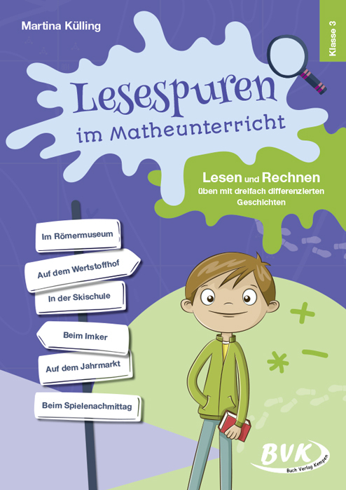 Cover: 9783867409971 | Lesespuren im Matheunterricht Klasse 3 | Martina Külling | Broschüre