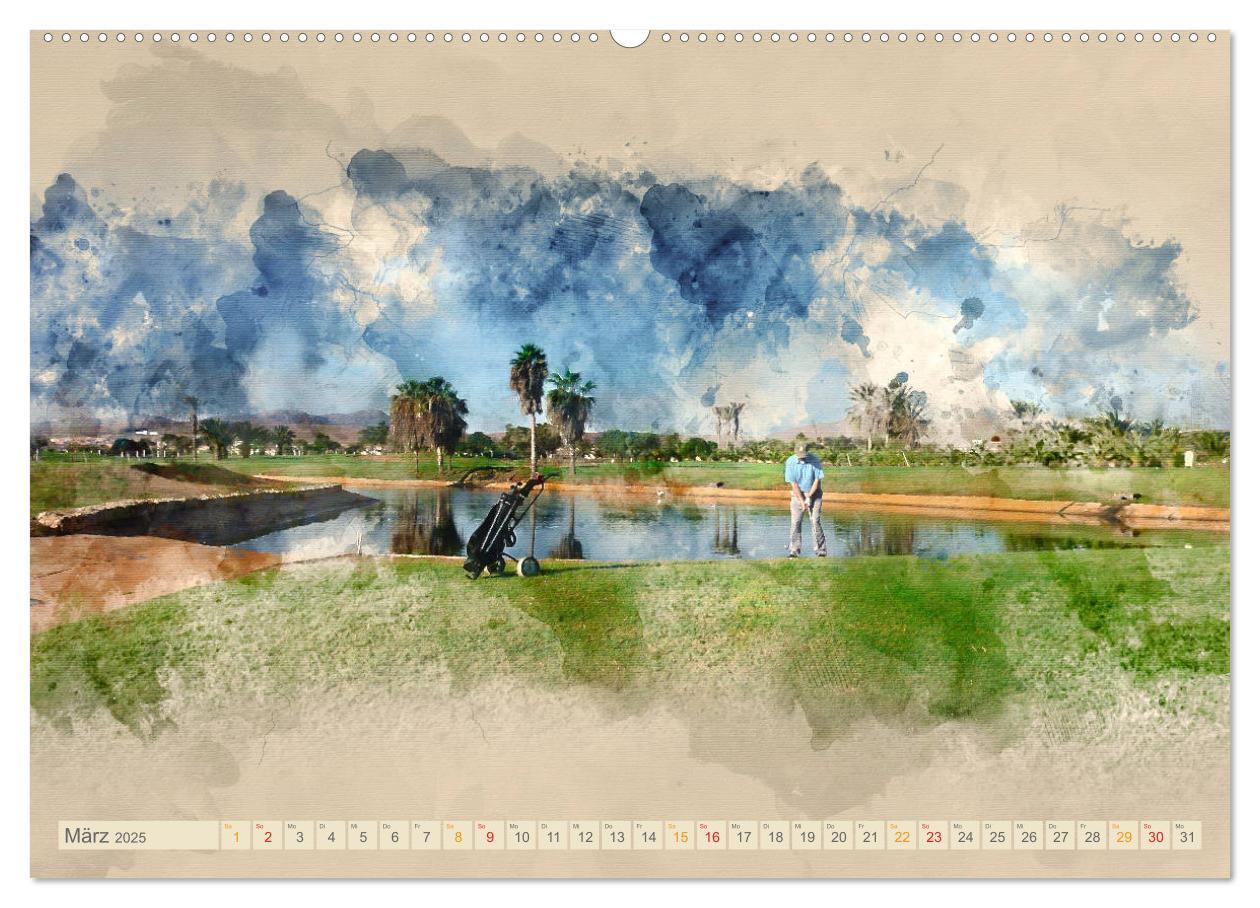 Bild: 9783435419944 | Ich liebe Golf (Wandkalender 2025 DIN A2 quer), CALVENDO...