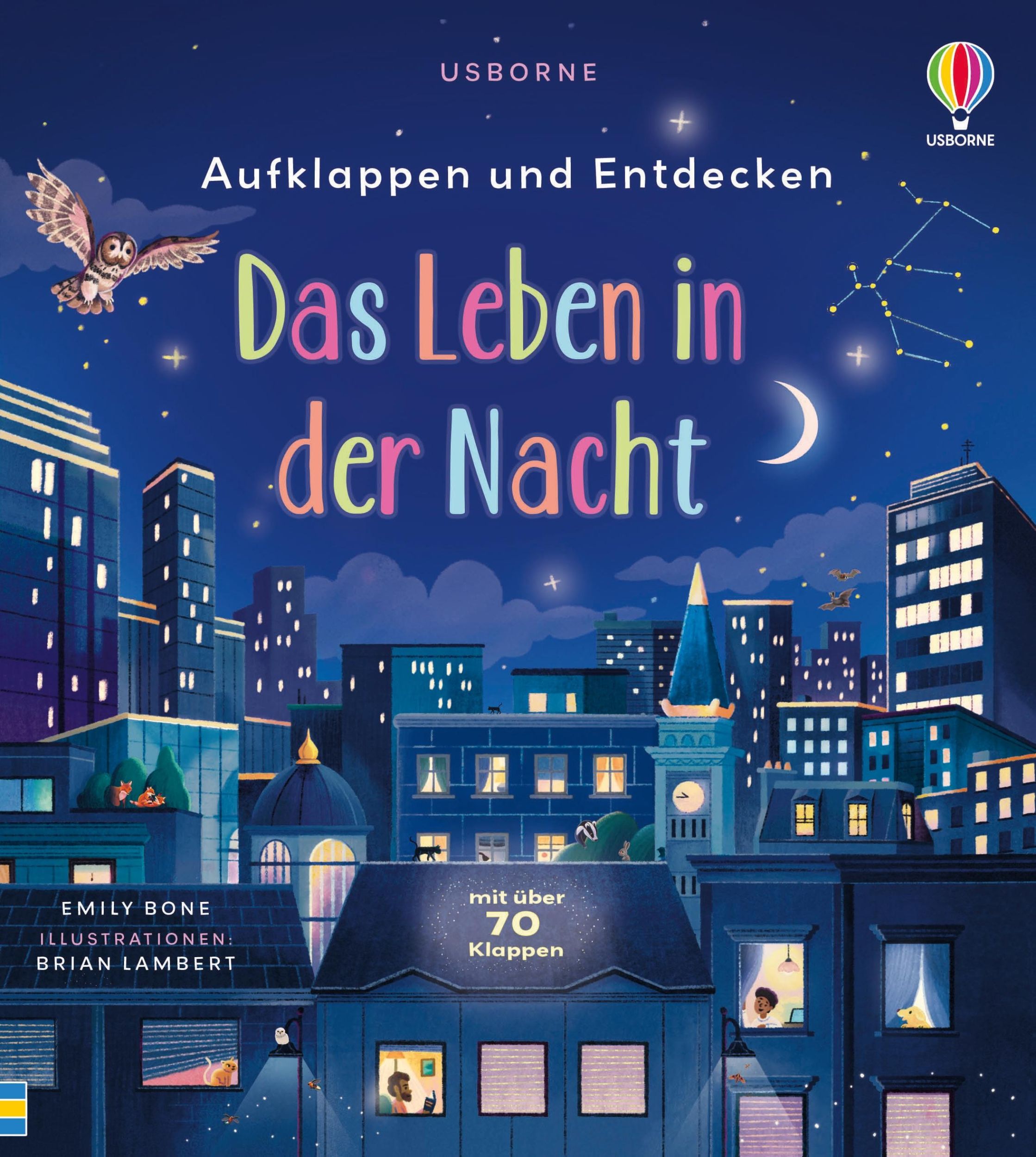 Cover: 9781035703388 | Aufklappen und Entdecken: Das Leben in der Nacht | Buch | 14 S. | 2025