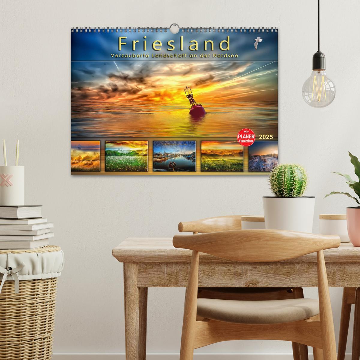 Bild: 9783435791828 | Friesland, verzauberte Landschaft an der Nordsee (Wandkalender 2025...