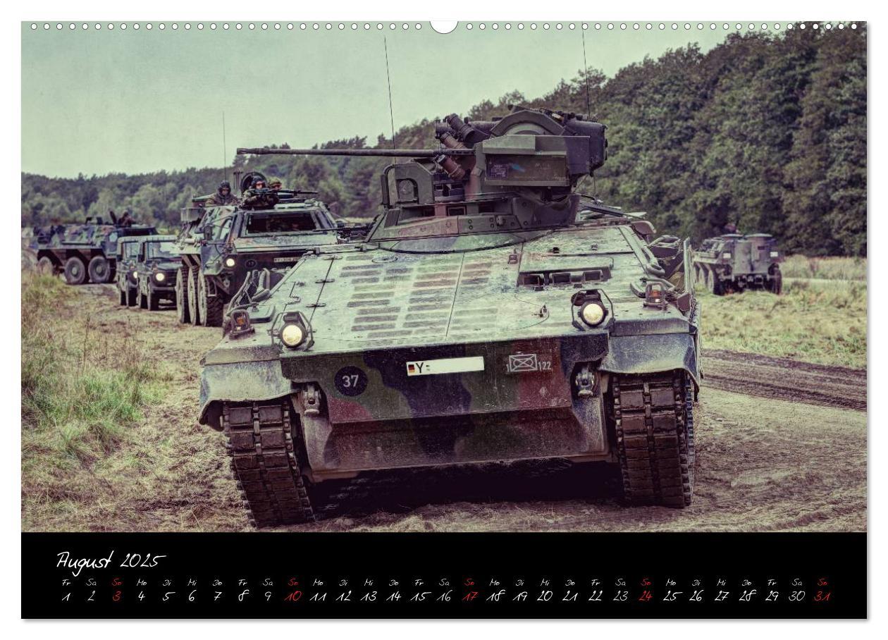 Bild: 9783435823055 | Schützenpanzer Marder (Wandkalender 2025 DIN A2 quer), CALVENDO...