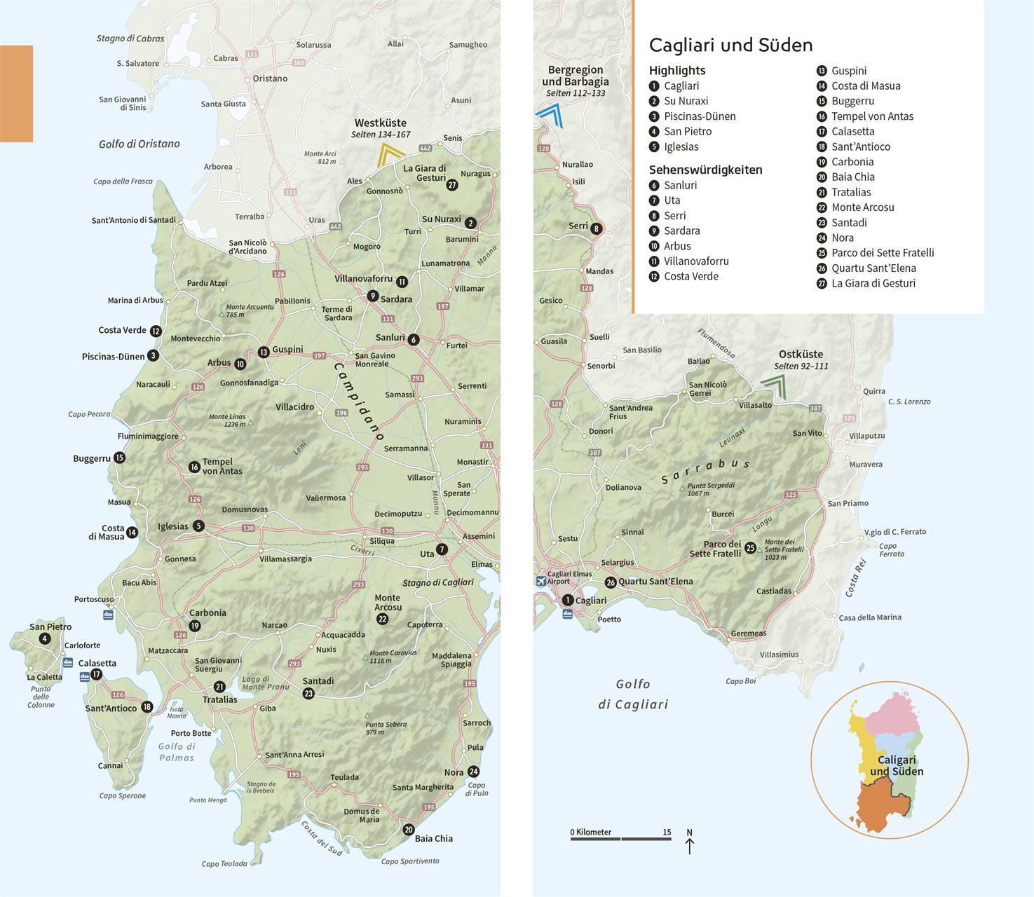 Bild: 9783734208041 | Vis-à-Vis Reiseführer Sardinien | Mit detailreichen 3-D-Illustrationen