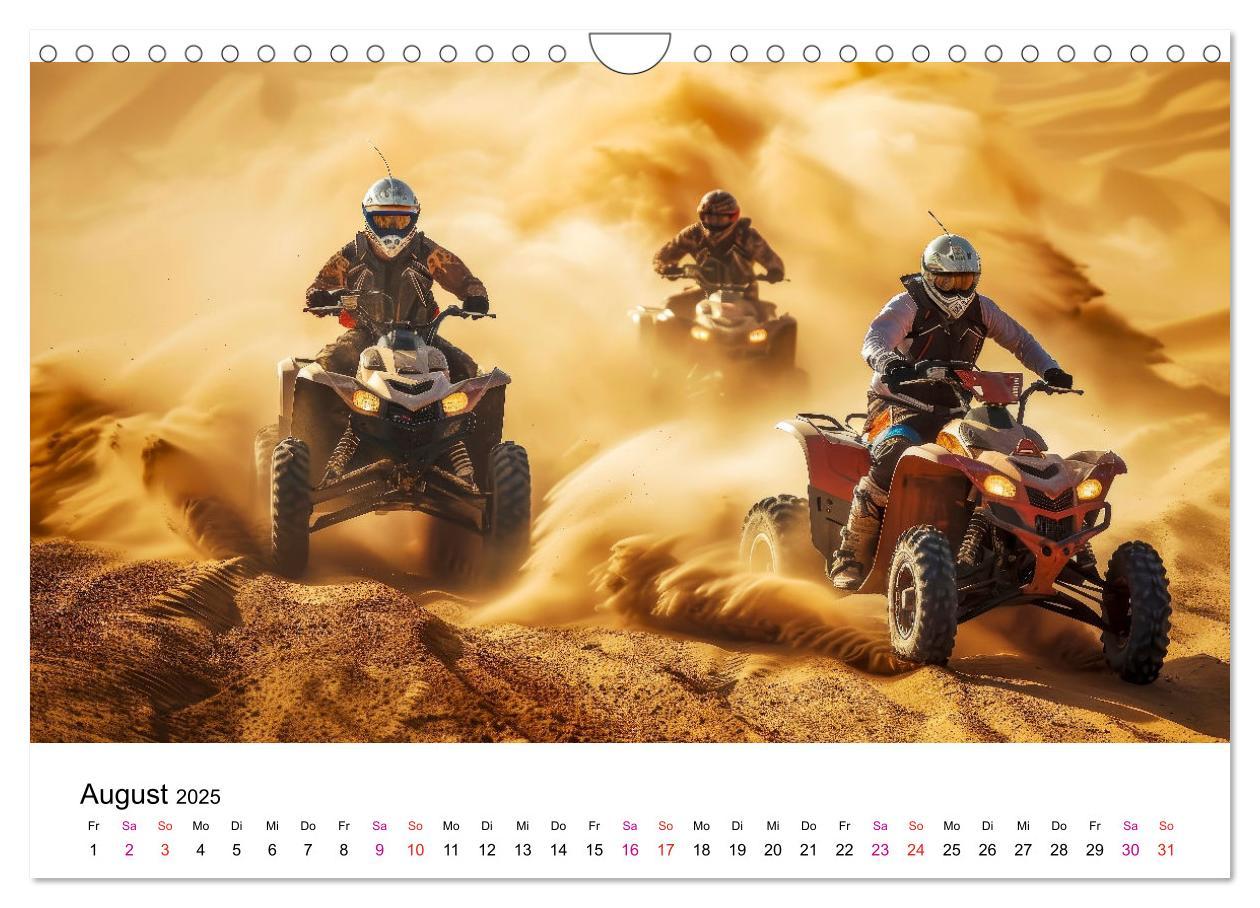 Bild: 9783457146651 | Quad Erlebnisse (Wandkalender 2025 DIN A4 quer), CALVENDO...