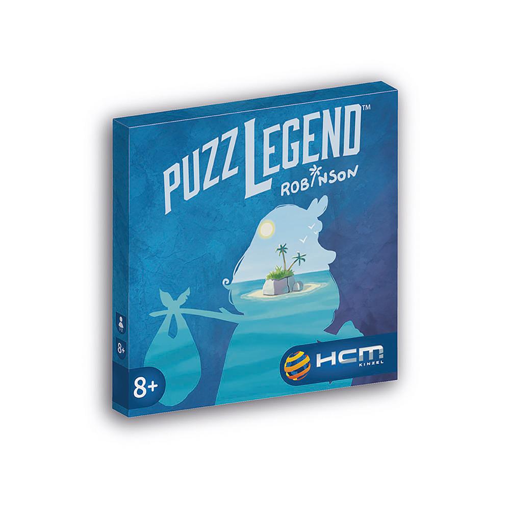 Cover: 4018928552194 | PuzzLegend Robinson | 30min, Für 1-2 Spieler | Spiel | 55219 | Deutsch