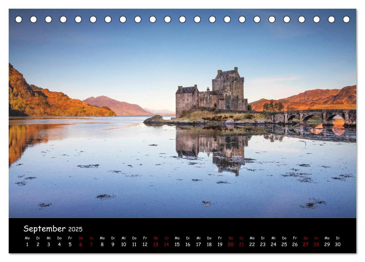 Bild: 9783435298792 | Schottland zum Verlieben (Tischkalender 2025 DIN A5 quer), CALVENDO...