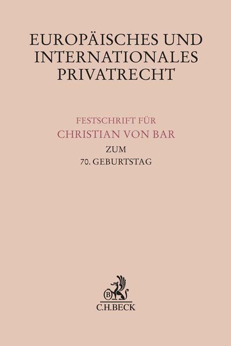 Cover: 9783406788703 | Europäisches und internationales Privatrecht | Helmut Grothe (u. a.)