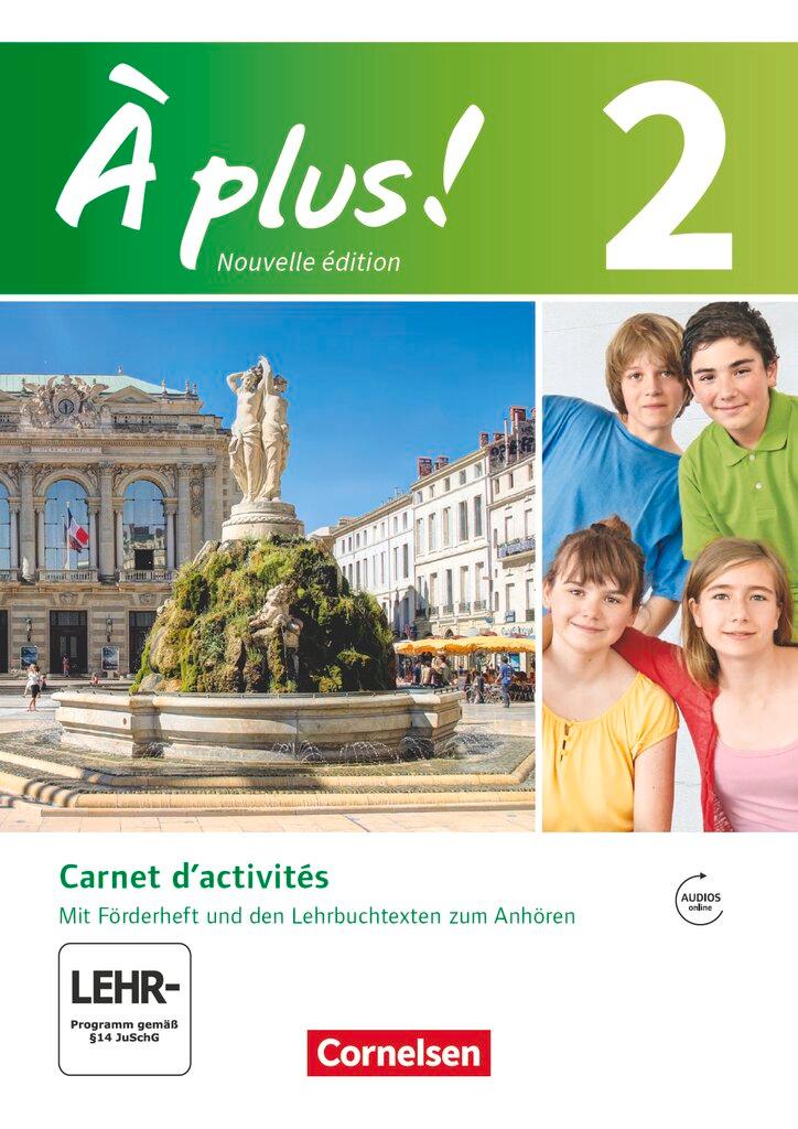 Cover: 9783065201179 | À plus! Nouvelle édition. Band 2. Carnet d'activités mit Audio- und...