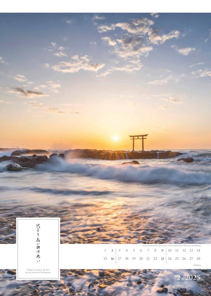 Bild: 4251732342272 | Spirit of Japan 2025 - Bildkalender XXL 50x70 cm - mit japanischer...