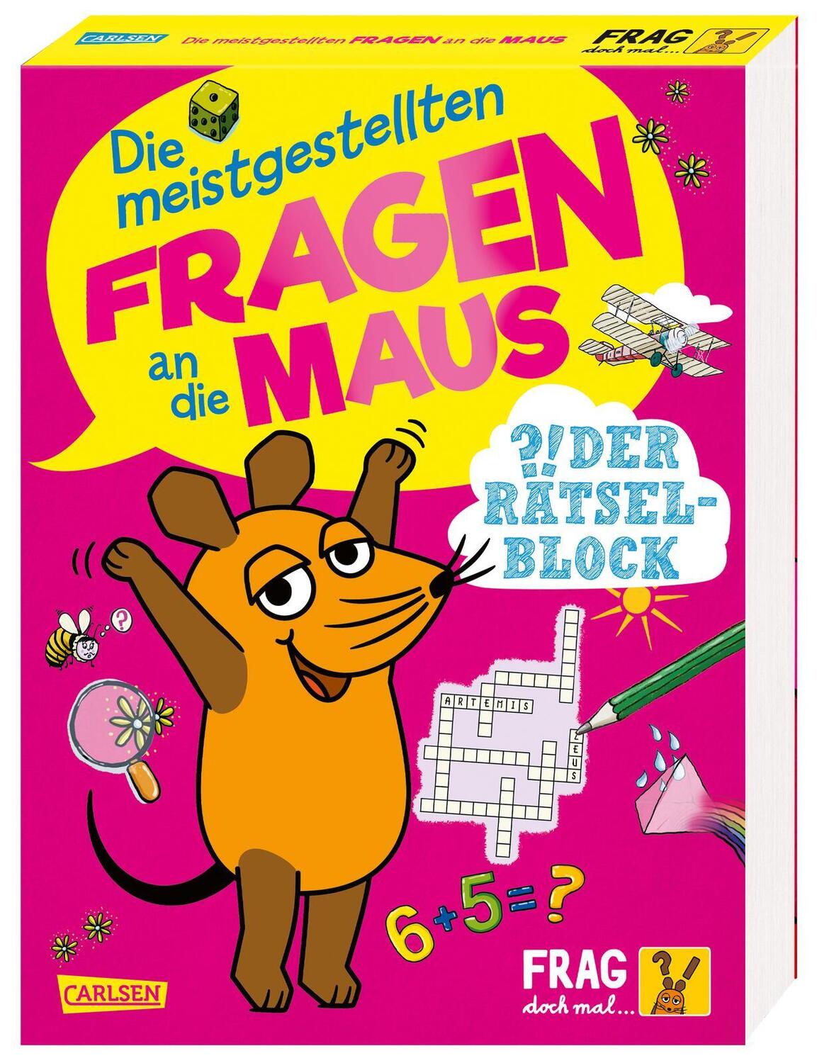 Cover: 9783551253682 | Frag doch mal ... die Maus: Die meistgestellten Fragen an die Maus...