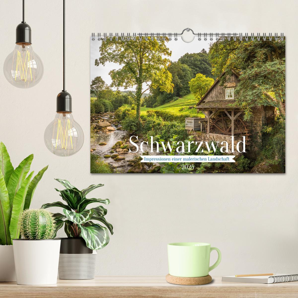 Bild: 9783435687831 | Schwarzwald (Wandkalender 2025 DIN A4 quer), CALVENDO Monatskalender