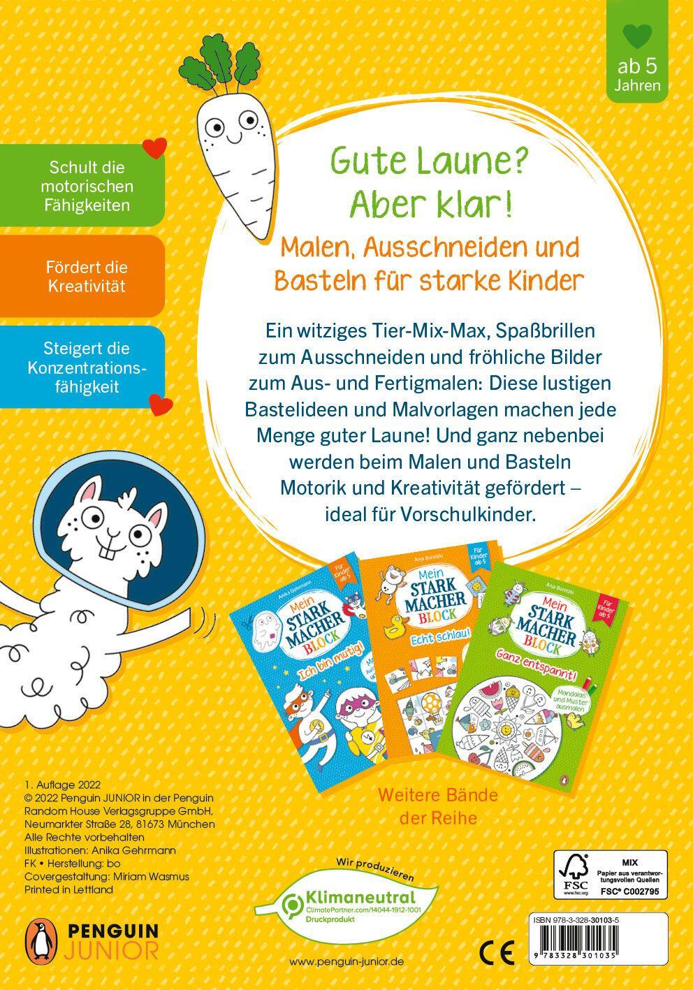 Bild: 9783328301035 | Mein Starkmacher-Block - Gut gelaunt! | Anika Gehrmann | Buch | 64 S.