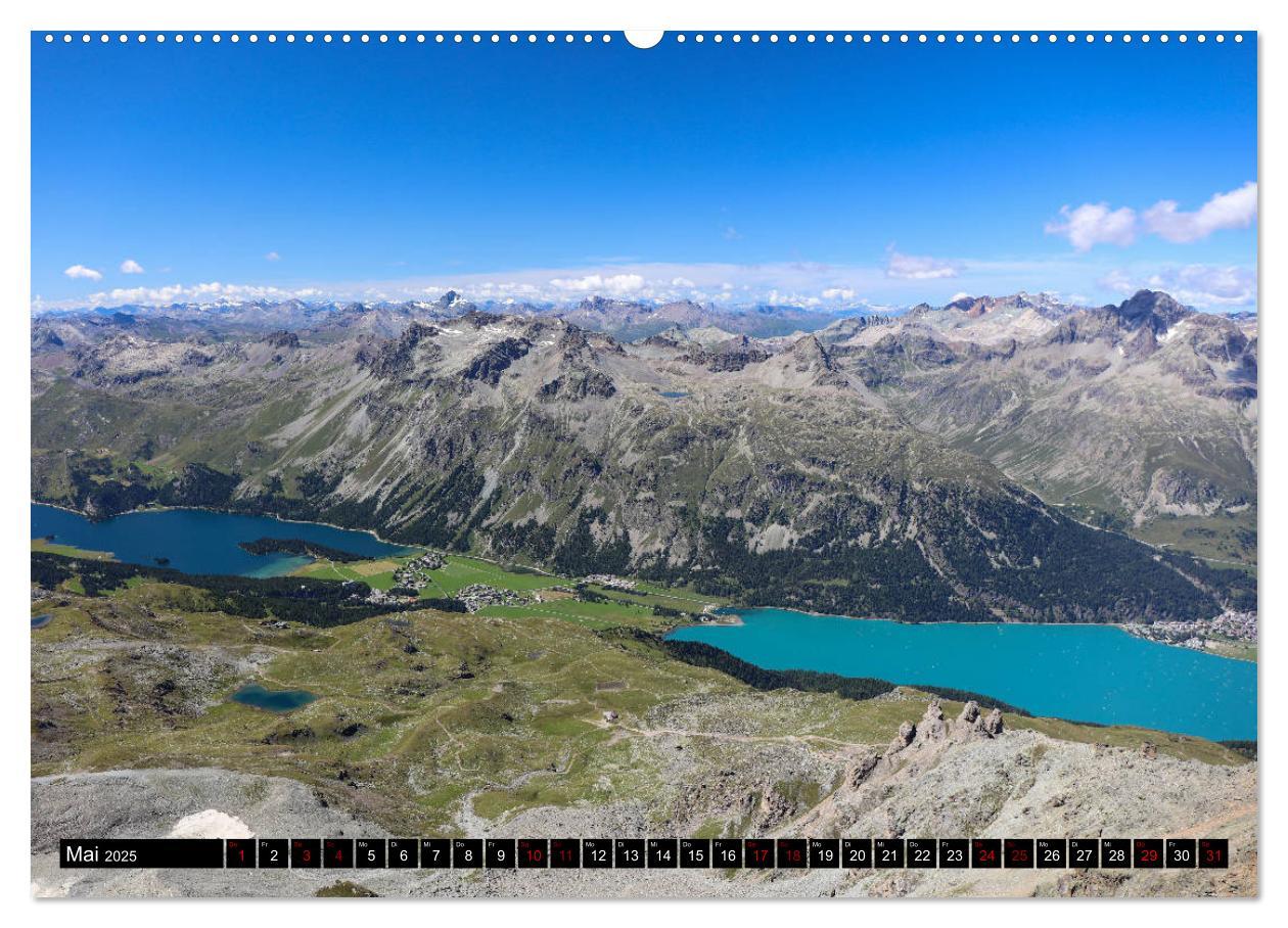 Bild: 9783435377565 | Piz Bernina - Höhepunkte aus dem Oberengadin (Wandkalender 2025 DIN...