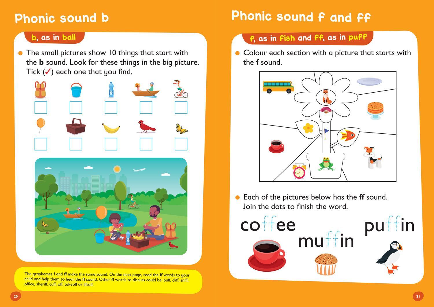 Bild: 9780008275433 | Phonics Bumper Book Ages 3-5 | Ideal for Home Learning | Learning