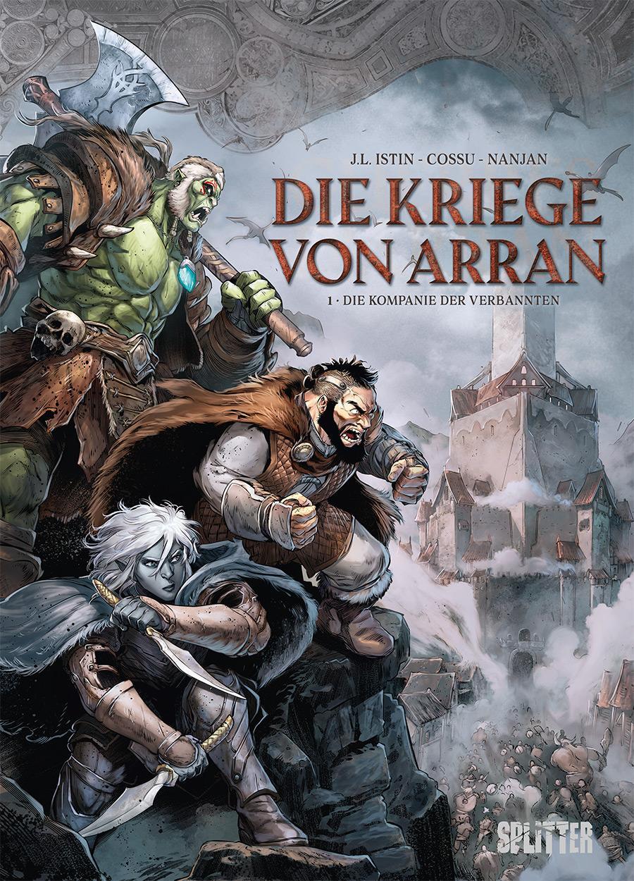 Cover: 9783987212376 | Die Kriege von Arran. Band 1 | Die Kompanie der Verbannten | Istin