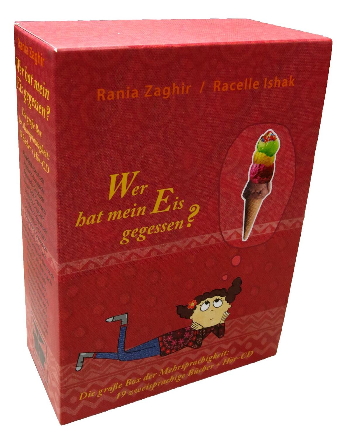 Cover: 9783945506004 | Wer hat mein Eis gegessen? Box: 19 Bücher und 1 CD | Rania Zaghir