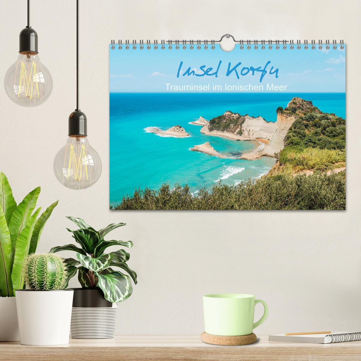 Bild: 9783435109241 | Insel Korfu - Trauminsel im Ionischen Meer (Wandkalender 2025 DIN...