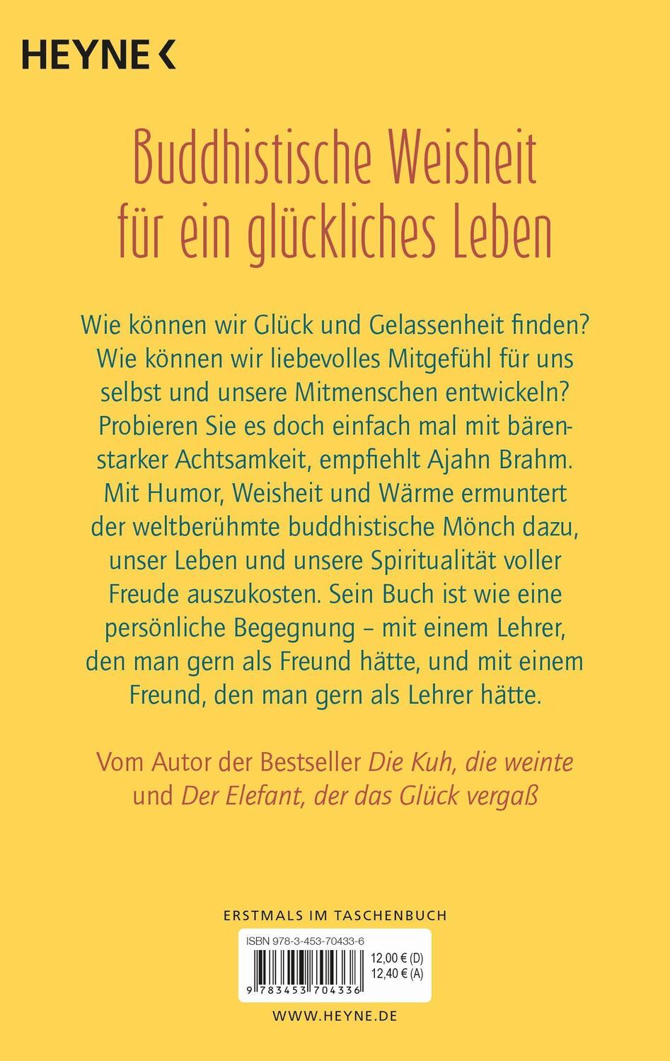 Bild: 9783453704336 | Wie hilft der Bär beim Glücklichsein? | Ajahn Brahm | Taschenbuch