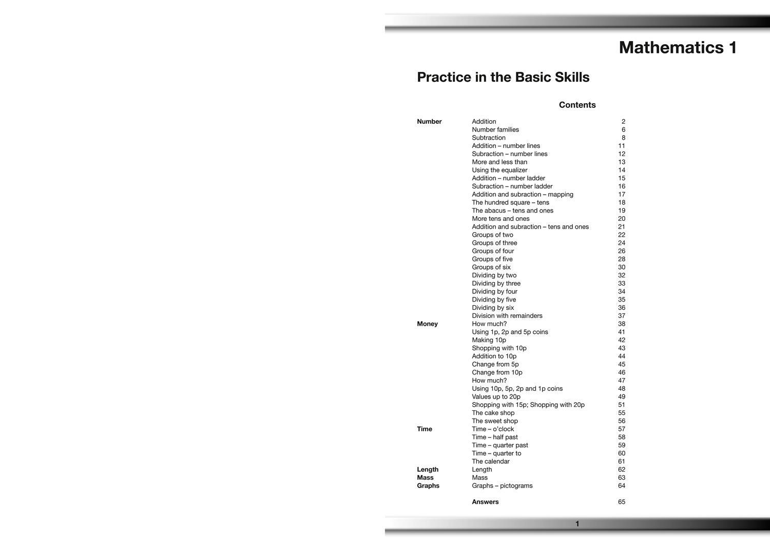 Bild: 9780007505470 | Maths Book 1 | Collins Ks2 | Taschenbuch | Kartoniert / Broschiert