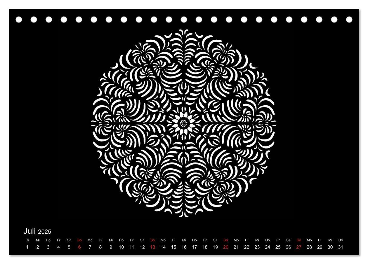 Bild: 9783435462360 | Entspannung und Ruhe durch Mandalas (Tischkalender 2025 DIN A5...