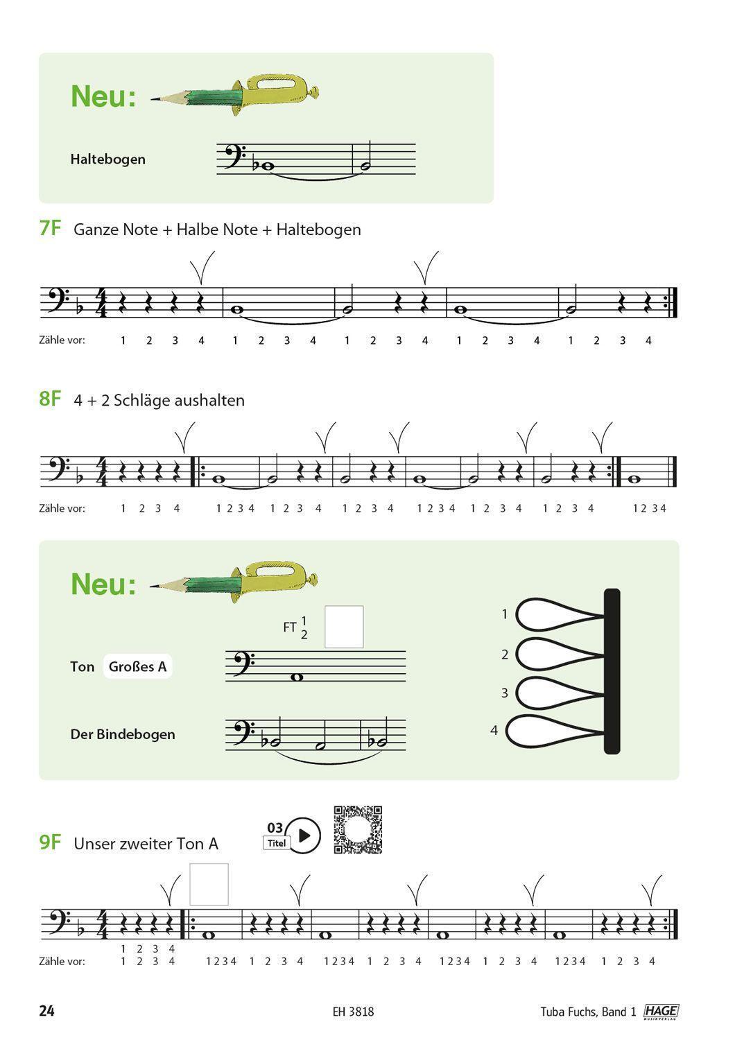 Bild: 9783866264274 | Tuba Fuchs Band 1 | Die geniale und spaßige Tubaschule | Taschenbuch