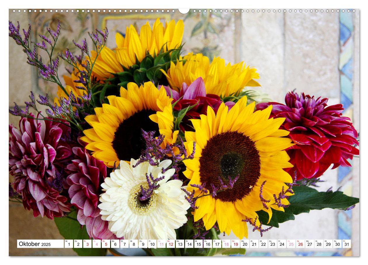 Bild: 9783383826894 | Blumenpracht - Blüten und Sträuße (Wandkalender 2025 DIN A2 quer),...