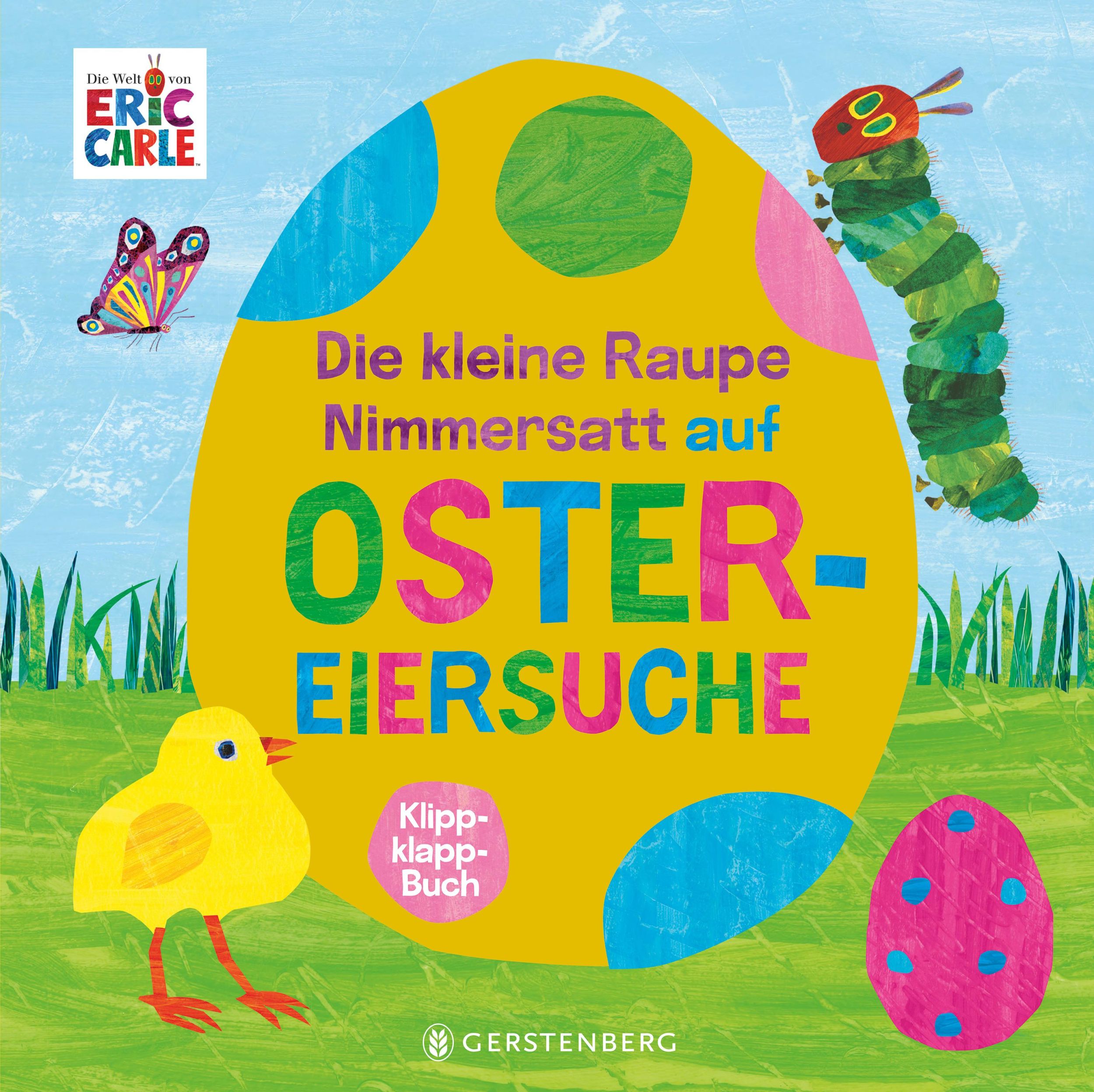 Cover: 9783836963275 | Die kleine Raupe Nimmersatt auf Ostereiersuche | Klippklapp-Buch