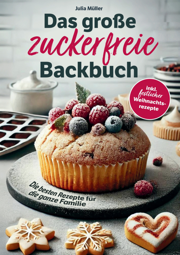 Cover: 9783951974187 | Das große zuckerfreie Backbuch - Die besten Rezepte für die ganze...