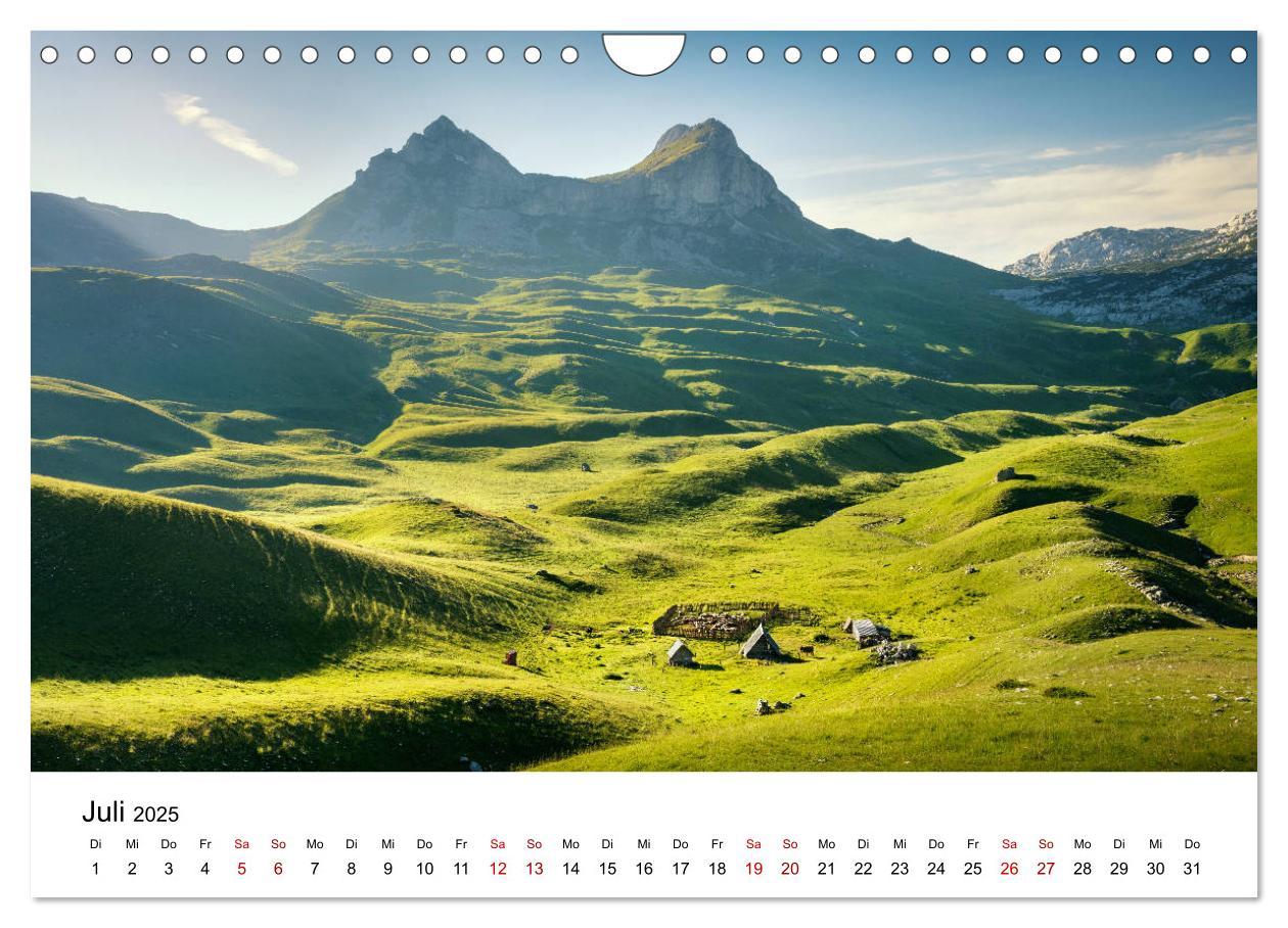 Bild: 9783435283668 | Montenegro - Im Land der schwarzen Berge (Wandkalender 2025 DIN A4...