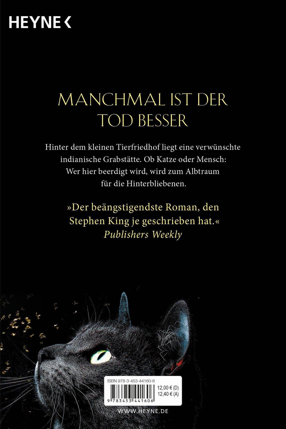 Bild: 9783453441606 | Friedhof der Kuscheltiere | Roman | Stephen King | Taschenbuch | 2022