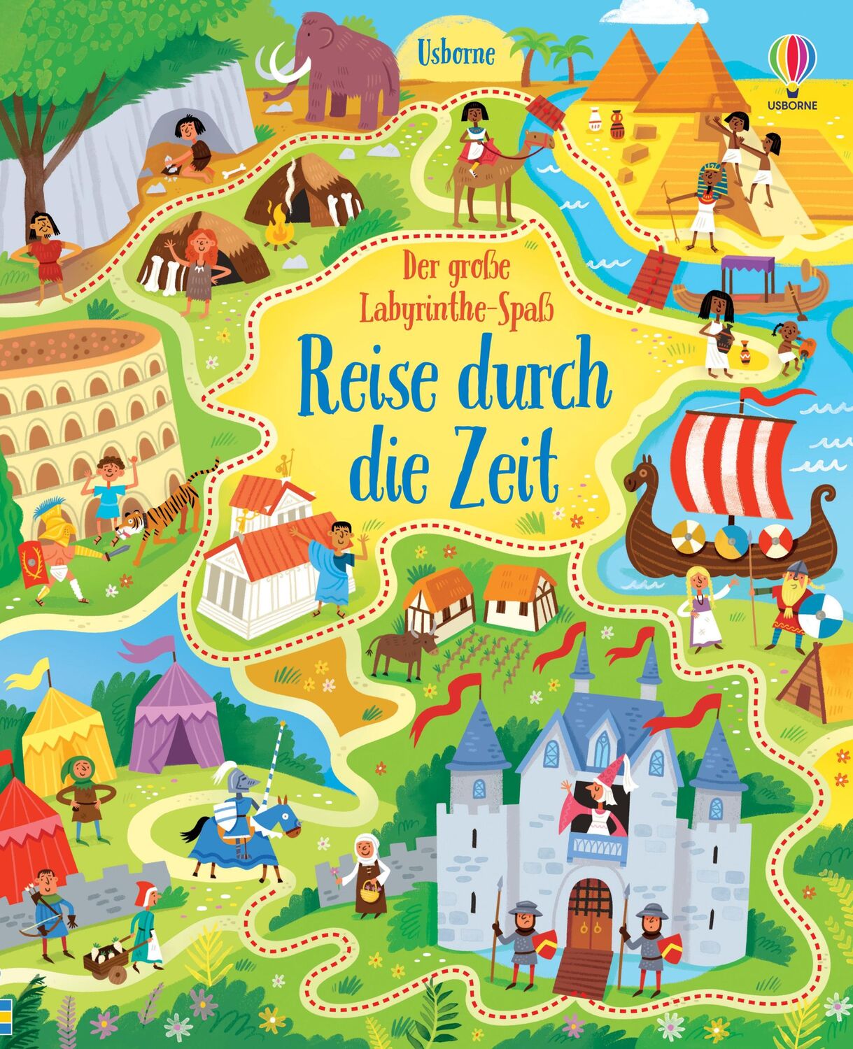 Cover: 9781789417463 | Der große Labyrinthe-Spaß: Reise durch die Zeit | Sam Smith | Buch