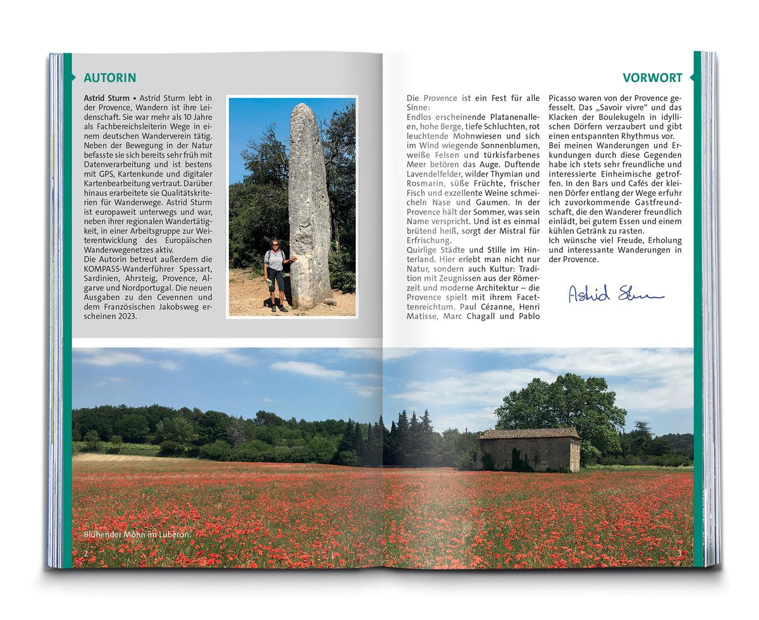 Bild: 9783991217343 | KOMPASS Wanderführer Provence, 55 Touren | Astrid Sturm | Taschenbuch