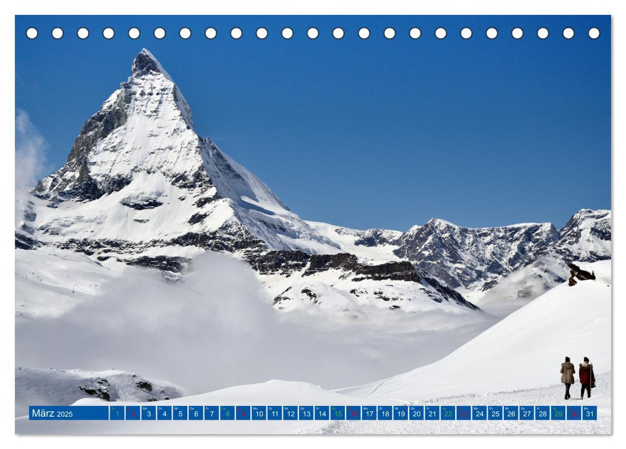 Bild: 9783383826443 | MATTERHORN Impressionen (Tischkalender 2025 DIN A5 quer), CALVENDO...