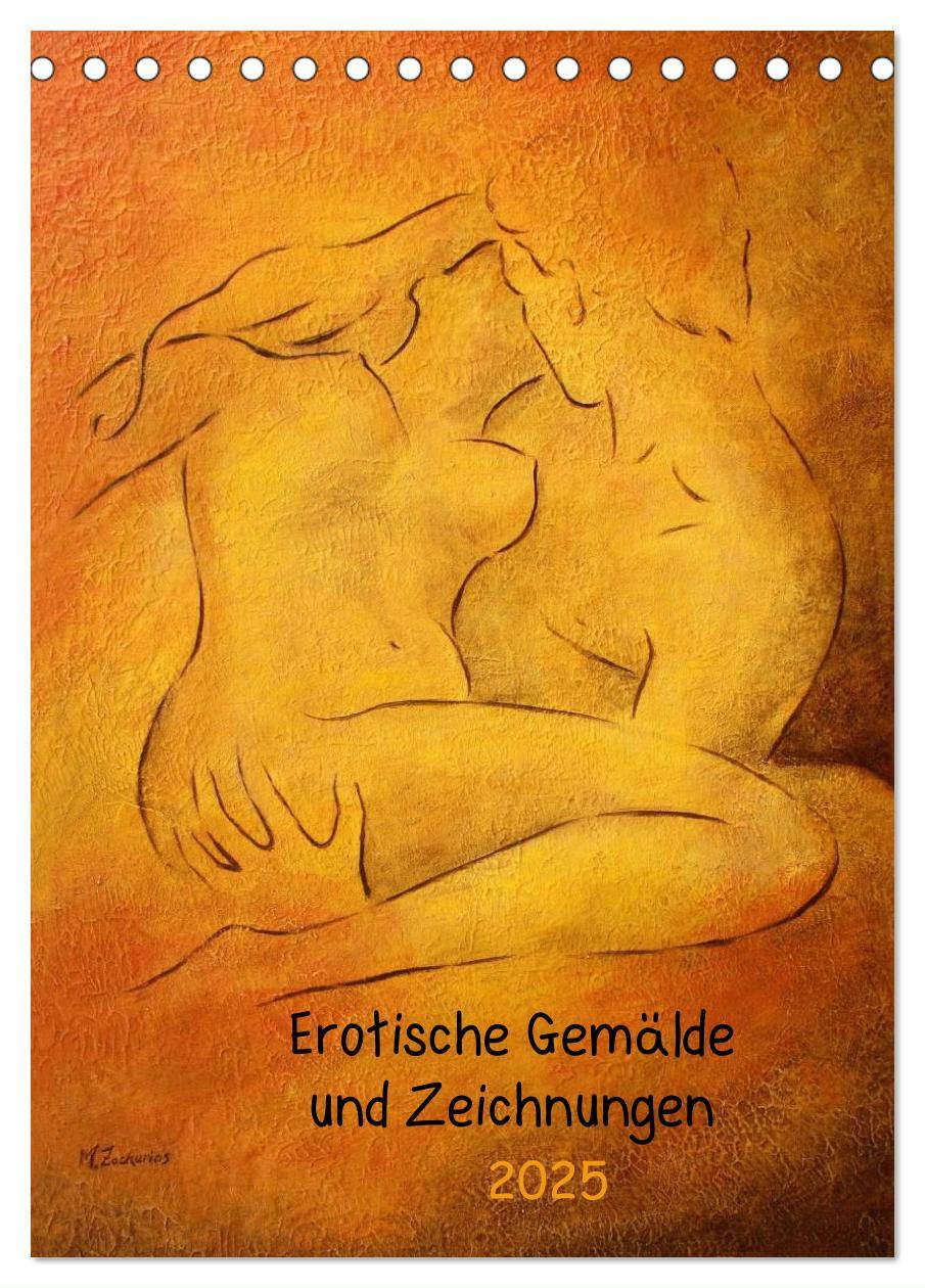 Cover: 9783435992089 | Erotische Gemälde und Zeichnungen 2025 (Tischkalender 2025 DIN A5...