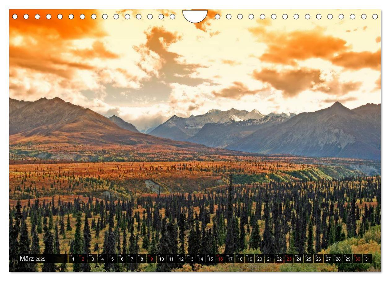 Bild: 9783435744558 | Alaska - Weites Land (Wandkalender 2025 DIN A4 quer), CALVENDO...